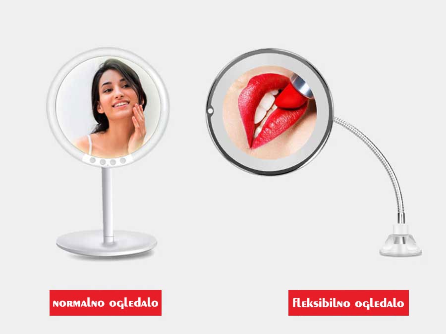 ZOOM LED ogledalo za šminkanje