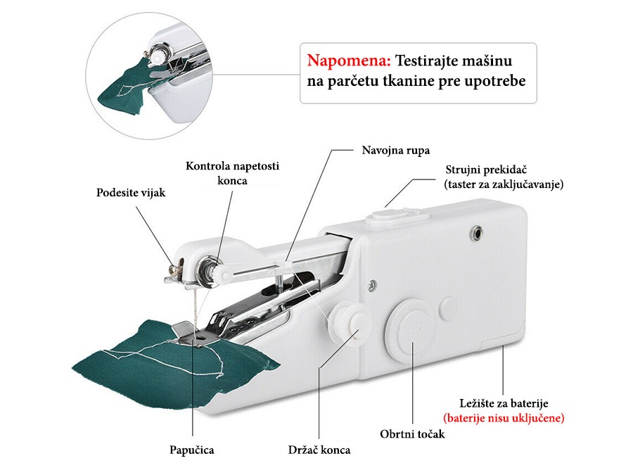 Ručna šivaća mašina